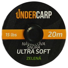 Náväzcová Šnúrka UnderCarp Ultra Soft 20m 15lb zelená Náväzcová Šnúrka UnderCarp Ultra Soft 20m 15lb zelená