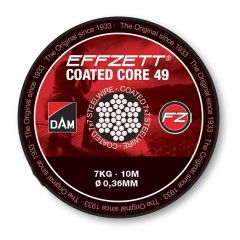 Návazno Uže DAM Effzett Coated Core49 10m