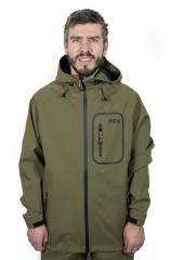 Nepremokavá Funkční Bunda Mikbaits Aqua 10000 Zelená Nepremokavá Funkční Bunda Mikbaits Aqua 10000 Zelená