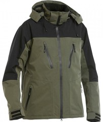 Nepromokavá Bunda Fladen Authentic 2.0 Zelená/Černá