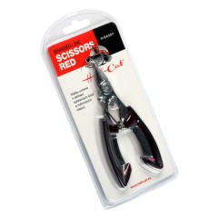 Nůžky Hell-Cat Scissor For Braided Line-S/S Claret-Red