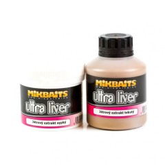Obalovací Extrakt Mikbaits Ultra Liver Sypký+Tekutý 250ml Obalovací Extrakt Mikbaits Ultra Liver Sypký+Tekutý 250ml
