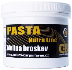 Obalovací Pasta Carp Inferno Nutra Line 200gr Malina / Broskev