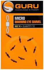 Obratlík Guru Micro Diamond Eye Swivel
