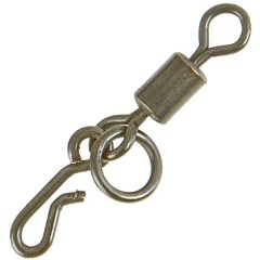 Obratlík s kroužkem a rychloklipem Fox Kwik Change Drop Off Inline Swivel Obratlík s kroužkem a rychloklipem Fox Kwik Change Drop Off Inline Swivel