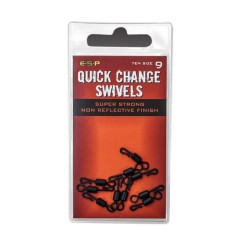 Obratnik ESP Quick Change Swivels 10 kom Velikost 9