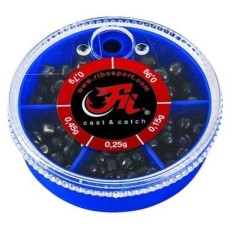 Olovca Fil Fishing Split Shots Large Box