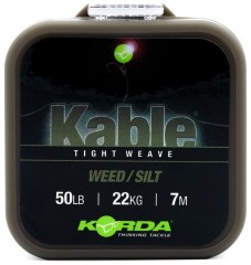 Olovená Šnúra Korda Kable Tight Weave 7m