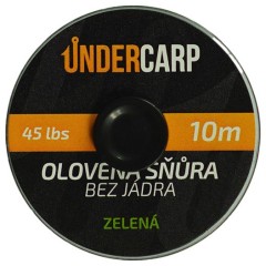 Olověná Šňůra UnderCarp bez jádra 10m/45lb zelená Olověná Šňůra UnderCarp bez jádra 10m/45lb zelená