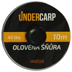 Olověna Šňurka UnderCarp Leadercore 45lb 10m Smeđa