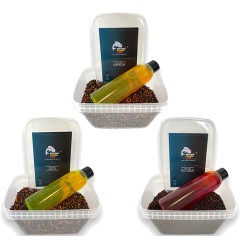 Pelete Method Feeder Fans Mix Set Fluo 500gr + Fluo Booster 200ml