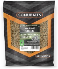 Peleti Sonubaits Marine Green Stiki Metoda Pellete 650g 4mm