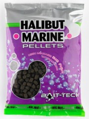 Pelety Bait-Tech bez Dierky Halibut Marine 900gr Priemer 6mm