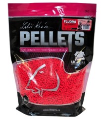 Pelety LK Baits Fluoro Pellets Wild Strawberry 1kg Pelety LK Baits Fluoro Pellets Wild Strawberry 1kg