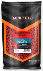 Pelety Sonubaits Bloodworm Fishmeal Feed Pellets 900gr