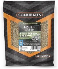 Pelety Sonubaits Stiki Metoda Pellets Marine Green 650g 2mm