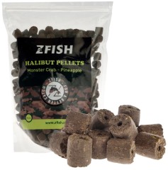Pelety Zfish Halibut Pellets Monster Crab-Pineapple