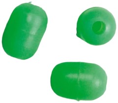 Perlice Aquantic Fluo Beads ovalne zelena 20kom 4,5x6,5mm