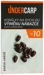 Perlice UnderCarp Quick Change Beads smeđe