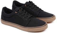 Plátěné Boty Fox Black Canvas Shoe Velikost 45