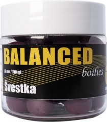 Plávajúce Boilies Carp Inferno Balanced Boilie 150 ml Slivka