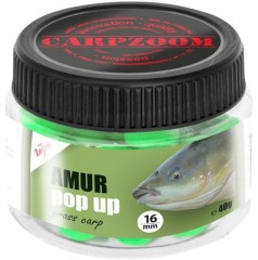 Plávajúce Boilies Carp Zoom Amur Pop-Up 16mm 40gr Plávajúce Boilies Carp Zoom Amur Pop-Up 16mm 40gr