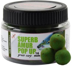 Plávajúce Boilies Carp Zoom Superb Amur Pop-Ups 16mm 40gr