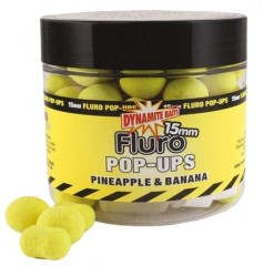 Plávajúce Boilies Dynamite Baits Pop-Ups Fluro Pineapple&Banana Plávajúce Boilies Dynamite Baits Pop-Ups Fluro Pineapple&Banana