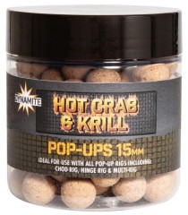 Plávajúce Boilies Dynamite Baits Pop-ups Hot Crab & Krill 15mm Plávajúce Boilies Dynamite Baits Pop-ups Hot Crab & Krill 15mm