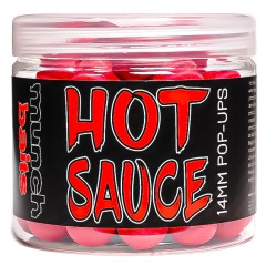 Plávajúce Boilies Munchbaits Hot Sauce Pop-Ups 200ml