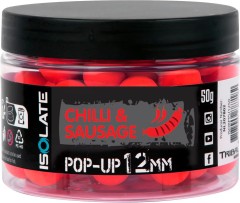 Plávajúce Bolies Shimano Bait Isolate Pop-Up Chilli Sausage