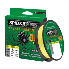 Pletena Čarapa Spiderwire Stealth Smooth12 Hi-Vis Yellow 150m