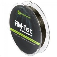 Pletená potápivá šňůra RidgeMonkey Braided Mainline olivově zelená 300m 0,28mm Pletená potápivá šňůra RidgeMonkey Braided Mainline olivově zelená 300m 0,28mm
