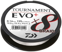 Pletena Šnjura Daiwa Tournament X8 Braid Evo+ 2700m Bijela