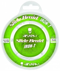 Pletena Šnjura Gunki Slide Braid Iron-T Fluo Zeleni 120m