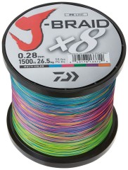 Pletena Šňura Daiwa J-Braid X8 Višebojna 1500m