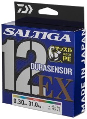 Pletená Šňůra Daiwa Saltiga Durasensor 12 Braid EX+Si3 400m