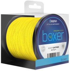 Pletená Šňůra Delphin Boxer 4 Fluo Žlutá Pletená Šňůra Delphin Boxer 4 Fluo Žlutá