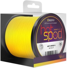 Pletena Šnura Delphin HotSpod 4 Žuta 0,14mm 9,10kg 300m