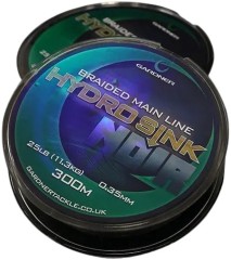 Pletená Šnúra Gardner Hydro-Sink Noir 0,35mm 11,3kg Pletená Šnúra Gardner Hydro-Sink Noir 0,35mm 11,3kg