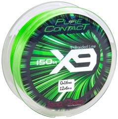 Pletena Šnura Iron Claw K-Pure Contact X9 Zelena 150m