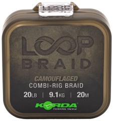 Pletená Šnúra Korda Loop Braid 20lb 20m Pletená Šnúra Korda Loop Braid 20lb 20m