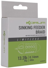 Pletena Šnura Korum Limitless Sinking Feeder Braid 300m