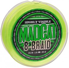 Pletená Šňůra MADCAT 8-Braid Zelená 270m Pletená Šňůra MADCAT 8-Braid Zelená 270m