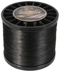 Pletena Šňura Mikado Nihonto Octa Braid Crna