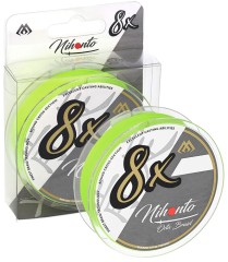 Pletená Šňůra Mikado Nihonto Octa Braid Fluo Yellow 300m