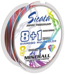 Pletena Šnura Mistrall Sicata JGS X8+1 Višebojna 150m