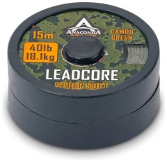 Pletena Šnura s Olovnim Jadrima Anaconda Super Soft Leadcore Pletena Šnura s Olovnim Jadrima Anaconda Super Soft Leadcore