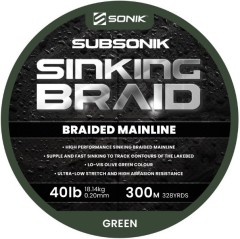 Pletená Šnúra Sonik Subsonik Sinking Braid 0,20mm 40lb