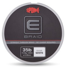 Pletená Šňůra Spomb Spomb E Braid 0.26mm 35lb 200m White